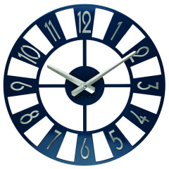 Настенные Часы Glozis Boston 35х35 см Темно-синий (B-026) Луцк
