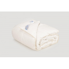 Одеяло IGLEN Climate-comfort 100% пух серый Теплое 160х215 см Белый (16021510G) Куйбишеве