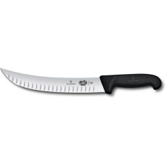 Кухонный нож мясника Victorinox Fibrox Butcher 25 см Черный (5.7323.25) Самбор