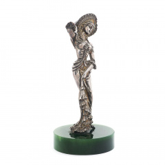 Серебряная фигура ручной работы Девушка в шляпе сер00052 Оникс Київ