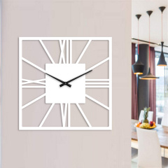 Настенные часы Moku Fukuoka 48x48 см Белые Луцк