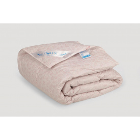 Одеяло IGLEN Roster 90% пух и 10% мелкое перо Зимнее 160х215 см Светло-розовый (1602151)