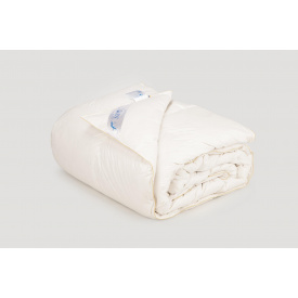 Одеяло IGLEN Climate-comfort 100% пух серый Теплое 160х215 см Белый (16021510G)