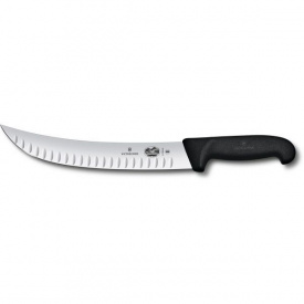 Кухонный нож мясника Victorinox Fibrox Butcher 25 см Черный (5.7323.25)
