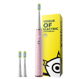 Электрическая зубная щетка YAKO O1 Pink