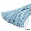 Шнурок-резинка круглый Luxyart диаметр 3 мм 500 метров Голубой (R3-507) Херсон