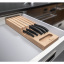 Набор кухонных ножей и подставки Victorinox Swiss Classic In-Drawer 6 предметов Черные (6.7143.5) Запорожье