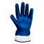 Перчатки трикотажные с нитриловым покрытием (синие краги) 120 пар SIGMA (9443371) Харьков