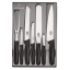 Набор кухонных ножей Victorinox Kitchen Set 7 шт. Черный (5.1103.7) Днепр