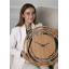 Часы деревянные Moku Shirakawa 48 x 48 см Коричневый Киев
