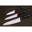 Набор кухонных ножей из 3-х предметов Samura Harakiri (SHR-0220B) Київ