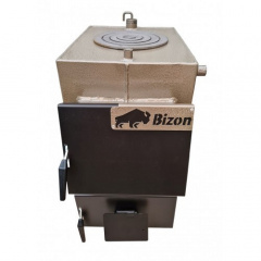 Твердопаливний котел Bizon М-100П 10 кВт з плитою Вінниця