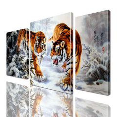 Модульная картина Пара Тигров ADJ0034 размер 120 х 180 см Івано-Франківськ