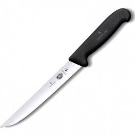 Кухонный филейный нож Victorinox Fibrox Carving 18 см Черный (5.2803.18)