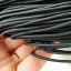 Шнурок-резинка Luxyart 3 мм 200 м Черный (Р3-201) Житомир