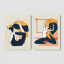 Модульная картина из двух частей Йога Malevich Store 123x80 см (MK21233) Івано-Франківськ