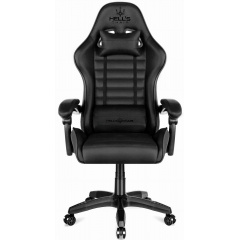 Комп'ютерне крісло HC-1003 Black Тканина Пологи