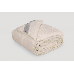 Одеяло IGLEN из хлопка в жаккардовом сатине Демисезонное 110х140 см Белый (11014071) Надворная
