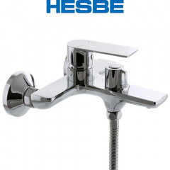 Смеситель для ванны короткий нос HESBE ALEX EURO (Chr-009) Одеса