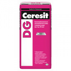 Самовыравнивающая гипсоцементная смесь Ceresit DG (3-30 мм) (25 кг) Чернівці