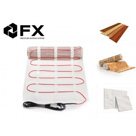 Тепла підлога електрична під плитку 10м2 (20мп) 1500 ват Felix FX mat в тефлоновій ізоляції