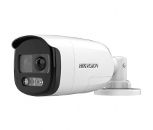 HD-TVI видеокамера 2 Мп Hikvision DS-2CE12DFT-PIRXOF (2.8 мм) ColorVu с PIR датчиком и сиреной для системы видеонаблюдения