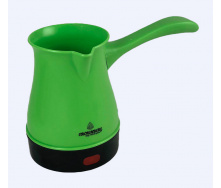 Электрическая кофеварка-турка Crownberg CB-1564 со съёмной подставкой 500 мл Зеленая