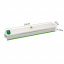 Вакууматор для продуктов Stenson TL00160 17х25 см Зеленый Линовица