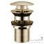 Донный клапан для раковины Welle C21031-AS золото Запоріжжя
