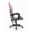 Комп'ютерне крісло Hell's Chair HC-1004 PINK-GREY (тканина) Львів