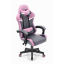 Комп'ютерне крісло Hell's Chair HC-1004 PINK-GREY (тканина) Івано-Франківськ