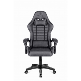 Комп'ютерне крісло Hell's HC-1003 Black-Grey (тканина)