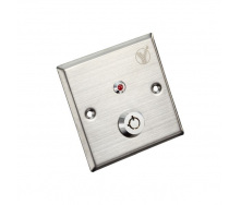 Кнопка выхода с ключом Yli Electronic YKS-850LM для системы контроля доступа