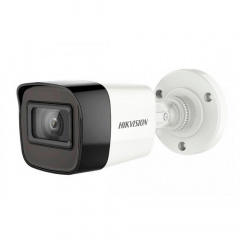 HD-TVI відеокамера 5 Мп Hikvision DS-2CE16H0T-ITFS (3.6mm) із вбудованим мікрофоном для системи відеоспостереження Тернопіль