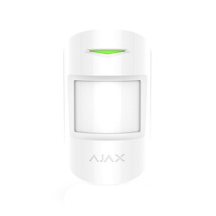 Беспроводной датчик движения Ajax MotionProtect Plus white EU с микроволновым сенсором Хуст