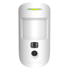 Бездротовий датчик руху Ajax MotionCam white з фотокамерою для підтвердження тривог Київ
