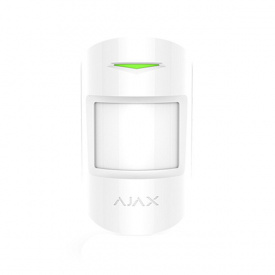 Бездротовий датчик руху Ajax MotionProtect Plus white EU з мікрохвильовим сенсором
