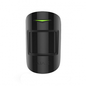 Беспроводной датчик движения Ajax MotionProtect Plus black EU с микроволновым сенсором