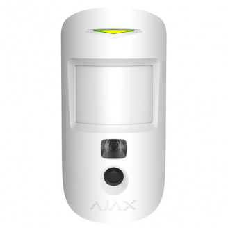 Беспроводной датчик движения Ajax MotionCam white с фотокамерой для подтверждения тревог