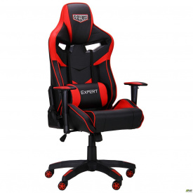 Компьютерное кресло АМФ VR Racer Expert Winner кожзам черный-красный