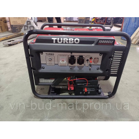 Генератор TURBO 15000CLE бензиновий 1ф 6,0/6,5 кВт ручний/електричний старт AVR