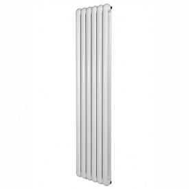 Вертикальный дизайнерский радиатор отопления ARTTIDESIGN Verona 6/1800 белый матовый