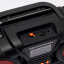 Портативне FM-радіо EPE FP-131-S з USB/TF/MP3 Музичний плеєр Акумуляторний із сонячною панеллю Чорний із червоним FK31-401 Балаклія