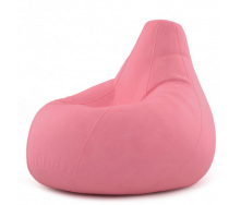 Кресло Мешок Груша Велюр 150х100 Студия Комфорта размер Большой розовый
