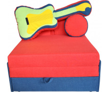Дитячий диванчик малюка Ribeka Гітара Рожевий (24M06)