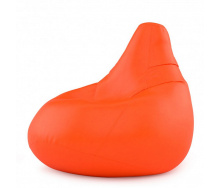 Кресло Мешок Груша Оксфорд 300 120х85 Студия Комфорта размер Стандарт Оранжевый