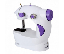Швейная машинка мини UTM Sewing machine 201 220V и педалью Белый