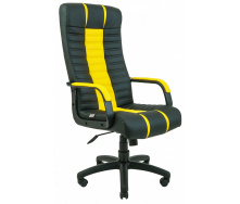 Офисное Кресло Руководителя Richman Атлант Madrit 9100-Флай 2240 Подлокотник Рич Пластик М1 Tilt Желто-черное
