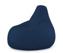 Кресло Мешок Груша Рогожка 150х100 Студия Комфорта размер Большой синий