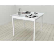 Стол кухонный Ferrum-decor Диего 75x90x90 Белый ДСП Белое 16мм (DIE0022)